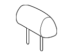 7191002610B0 - Body: Headrest for Toyota: Corolla Image
