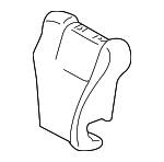 7155102350 - Body: Seat Back Pad for Toyota: Corolla, Matrix Image