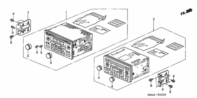 Auto Radio for 2006 Honda CR-V #0