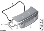 41009879264 - Bodywork: Right Trunk Lid Hinge for BMW Image