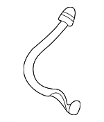 T2H49178 - Brakes: Brake Hose for Jaguar: F-Pace, XE, XF Image