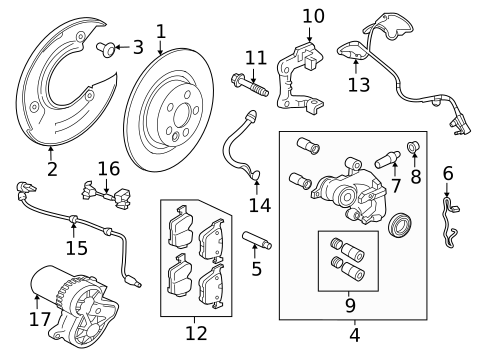 Brake Components for 2020 Jaguar XF #2