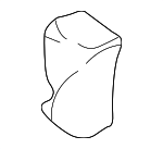 MR515822 - Electrical: Mast Grommet for Mitsubishi: Montero Image image