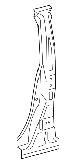 6130306904 - Body: Center Pillar Reinforced for Lexus: ES300h, ES350 Image