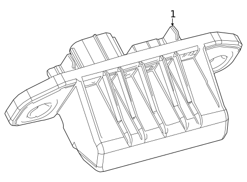 License Lamps for 2024 Toyota Venza #0