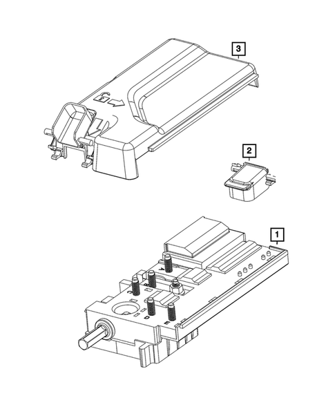 Power Distribution, Fuse Block, Junction Block, Relays and Fuses for 2025 Chrysler Pacifica #2