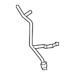PAB121485 - Cooling System: Water Feed Tube for Porsche: Cayenne Image
