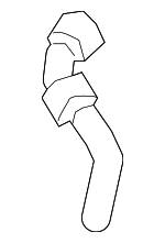 PAB12210900 - Cooling System: Reservoir Hose for Porsche: Cayenne Image