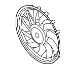 8K0959455R - Cooling System: Fan &amp; Motor for Audi: A4, A4 Quattro, A5, A5 Quattro, allroad, Q5 Image