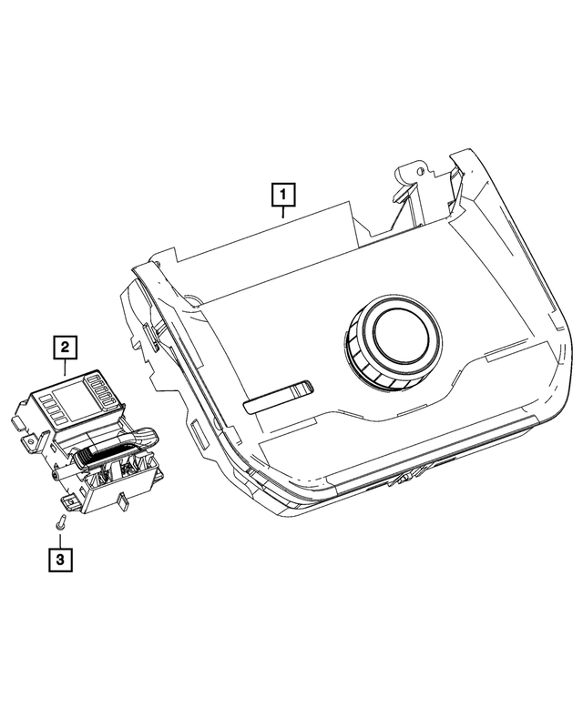 « 68651726AC – Transmission : Transmission Selecteur pour Mopar Image »