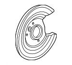 43253S4K305 - : Splash Shield for Honda Image