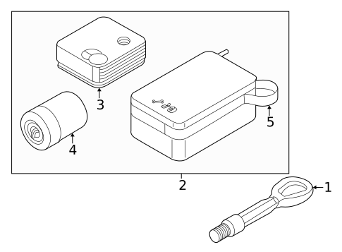 Inflator Components for 2025 BMW M5 Touring #0
