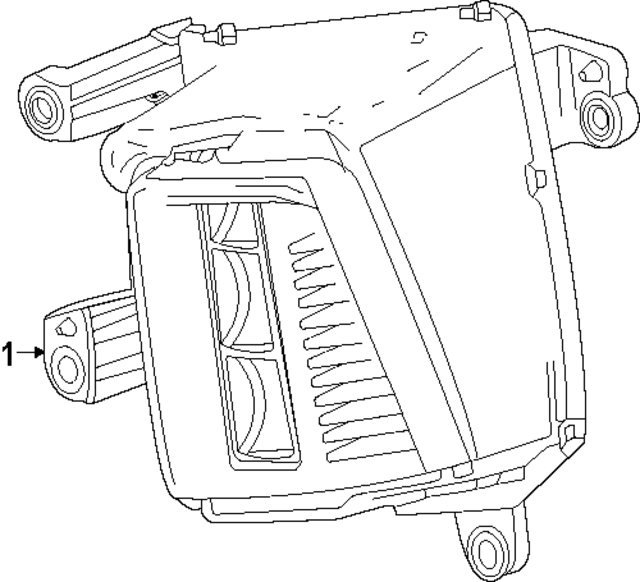84875933 - : Fog Lamp Assembly for GMC: Acadia Image