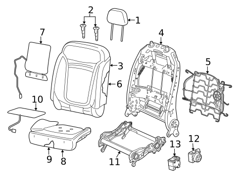 Lumbar Control Seats for 2018 Jeep Renegade #0