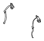 72118201033 - Electrical: Retractor Assembly for BMW: 323Ci, 323i, 325Ci, 325i, 325xi, 328Ci, 328i, 330Ci, 330i, 330xi, M3 Image