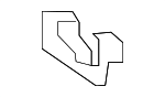 66813EZ01A - Body: Cowl Side Panel for Nissan Image