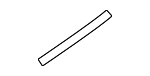 66834EZ40A - Body: Cowl Extension Seal for Nissan Image