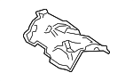1774660500 - Steering: Heat Shield for Mercedes-Benz Image
