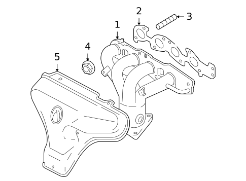 Exhaust Manifolds for 2005 Suzuki Reno #0