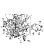 6101998 - Cooling: Hex Screw And Washer for Mopar Image