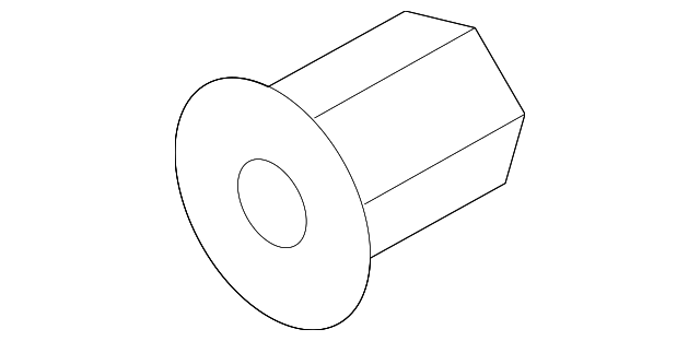 2015-2025 Volkswagen Repair Bracket Nut WHT-002-535 | OEM Parts Online