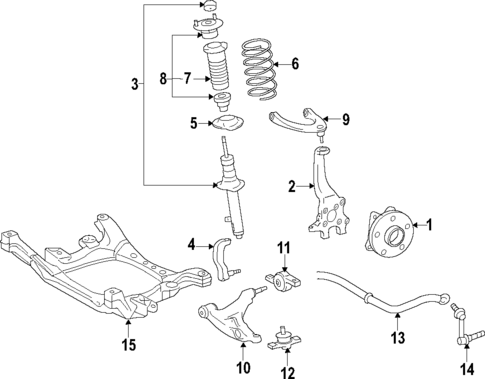 Upper Control Arm for 2017 Lexus RC300 #0