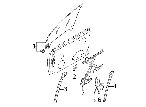 Front Door for 2004 Subaru Outback #0