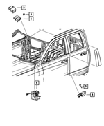 68340799AA - : Connector Cover for Mopar Image