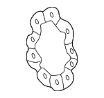 9009907065 - HVAC: Compressor Snap Ring for Toyota: 4Runner, Avalon, Camry, Celica, Echo, Highlander, Land Cruiser, MR2 Spyder, Prius Image