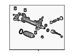 53600TK4A01 - Steering: Gear Assembly for Acura Image