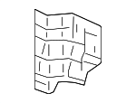 53692TK4A00 - Steering: Heat Shield for Acura Image