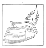 33850SK7A01 - : Side Marker Lamp for Acura Image