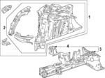 86555619 - : Apron Panel for Honda Image