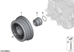 11238511371 - Engine: Vibration Damper for BMW Image