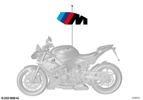 Stickers, Labels, Adhesive Film Strips for 2025 BMW-Motorrad S 1000 R #7