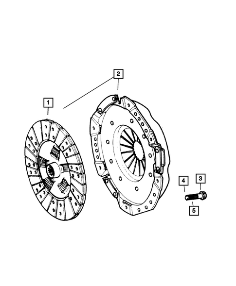 Clutch for 2002 Jeep Liberty #0