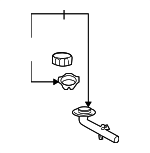 99752860500 - Body: Filler Neck for Porsche: 911, Boxster, Cayman Image