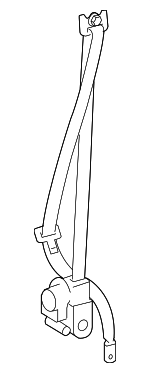 7322033511A0 - : Lap &amp; Shoulder Belt for Lexus: ES350 Image