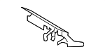 LR028520 - Body: Lower Bracket for Land-Rover Image