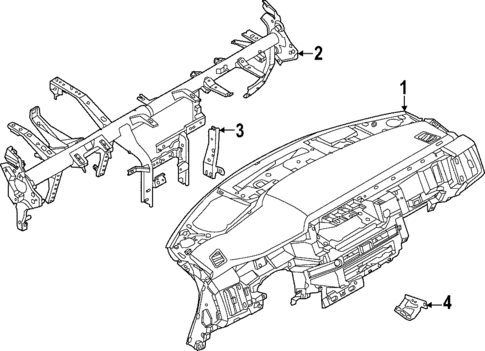 Instrument Panel for 2025 INFINITI QX60 #0