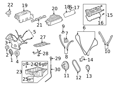 Engine Parts for 2008 Land Rover Range Rover Sport #0