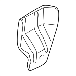 MR267721 - Engine: Rear Mount Protector for Mitsubishi: Montero Sport Image