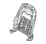 88310M7430 - Body: Seat Back Frame for Kia Image