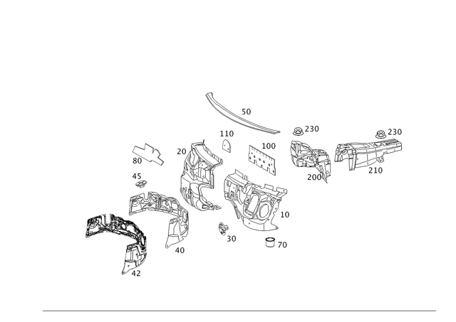 2116824928 - Panelling: Damping for Mercedes-Benz Image image