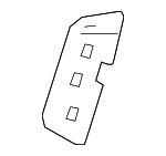 LR061875 - Body: Seat Back Frame Side Support for Land-Rover Image