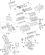 1110138H00 - : Cylinder Head for Lexus: GS460, LS460, LS600h Image