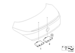 65209396827 - Communication Systems: Multiband Telephone Antenna Left for BMW Image