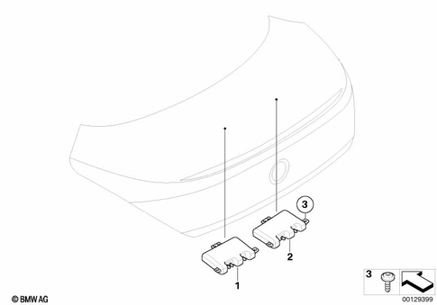 Antenna for 2002 BMW 645Ci #0