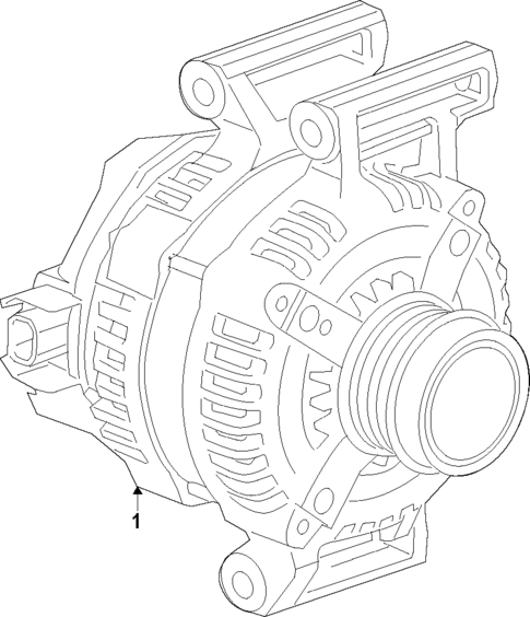 Alternator for 2022 Lexus UX200 #1