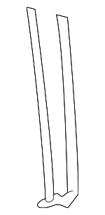 4084325 - Body: Vertical Support for Dodge: B150, B1500, B250, B2500, B3500, Ram 1500 Van, Ram 2500 Van, Ram 3500 Van Image